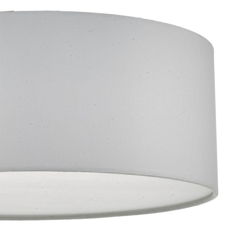 Dar-CIE5215 - Cierro - Ivory Shade with Diffuser 3 Light Ceiling Lamp