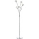 Table & Floor Lamp - Circa - Decorative Glass Disc with Chrome 5 Light Floor Lamp Dar-CIR4950 - Circa - Decorative Glass Disc with Chrome 5 Light Floor Lamp