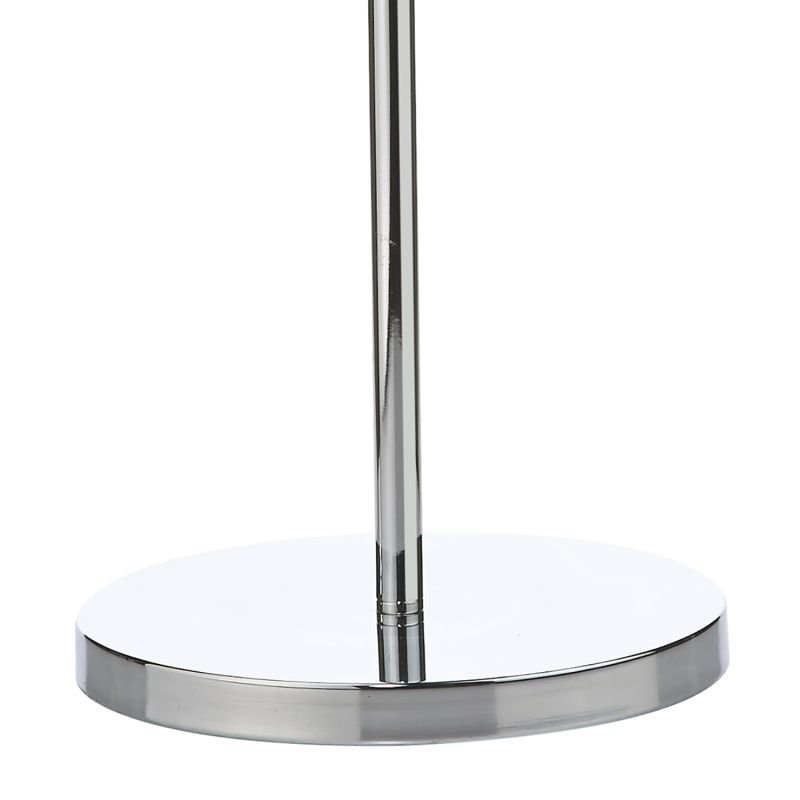 Table & Floor Lamp - Circa - Decorative Glass Disc with Chrome 5 Light Floor Lamp Dar-CIR4950 - Circa - Decorative Glass Disc with Chrome 5 Light Floor Lamp