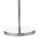Table & Floor Lamp - Circa - Decorative Glass Disc with Chrome 5 Light Floor Lamp Dar-CIR4950 - Circa - Decorative Glass Disc with Chrome 5 Light Floor Lamp