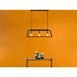 Claudia - Matt Black 3 Light over Island Fitting Claudia - Matt Black 3 Light over Island Fitting