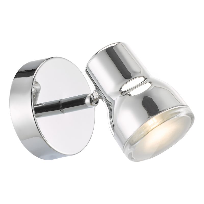 Dar_Vol3-CLI0750 - Clint - Bathroom Polished Chrome Single Spotlight IP44