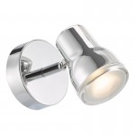 Clint - Bathroom Polished Chrome Single Spotlight IP44