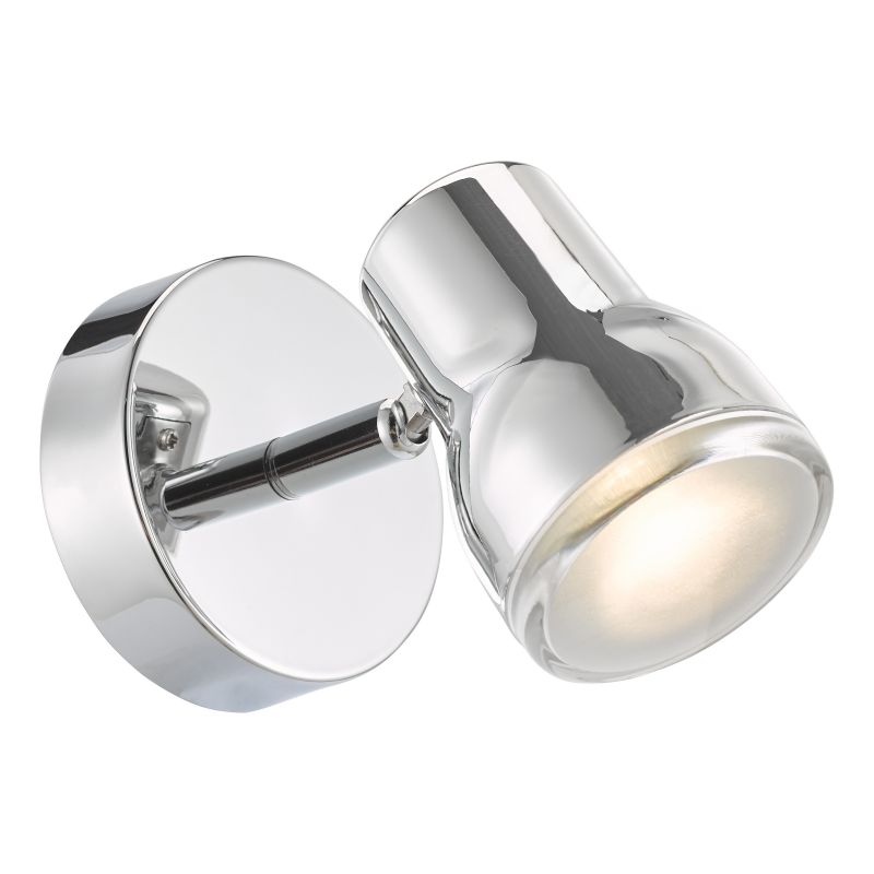 Dar_Vol3-CLI0750 - Clint - Bathroom Polished Chrome Single Spotlight IP44