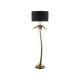 Dar-COC4935 - Coco - Black & Antique Gold Palm Tree Floor Lamp