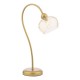 Dar_Vol3-COG4235 - Cognac - Satin Gold Table Lamp with Champagne Ribbed Glass