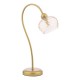 Dar_Vol3-COG4235 - Cognac - Satin Gold Table Lamp with Champagne Ribbed Glass
