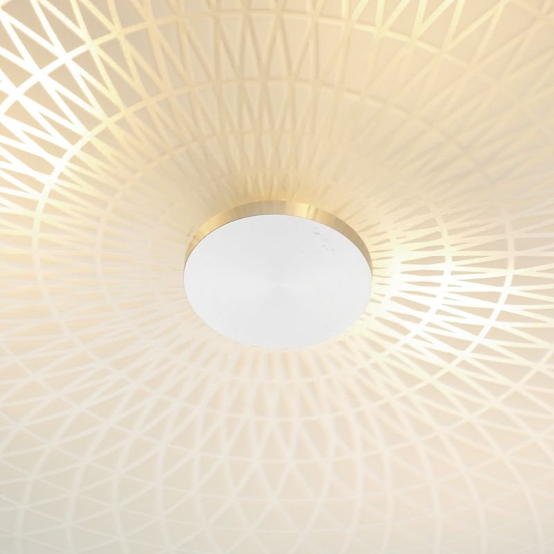 Dar-COL522 - Colby - Decorative Opal White Glass 3 Light Ceiling Lamp