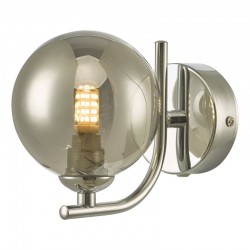 Cradle - Chrome Wall Lamp with Smoked Glass Cradle - Chrome Wall Lamp with Smoked Glass