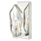 Crystal & Acrylic - Crystal - Chrome with Crystal Rock Wall Lamp Dar-CRY0750 - Crystal - Chrome with Crystal Rock Wall Lamp