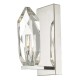 Crystal & Acrylic - Crystal - Chrome with Crystal Rock Wall Lamp Dar-CRY0750 - Crystal - Chrome with Crystal Rock Wall Lamp