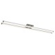 Kitchen Lights - Cuisine - Twin Large LED Satin Chrome Ceiling Flush Dar-CUI4846 - Cuisine - Twin Large LED Satin Chrome Ceiling Flush