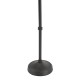 Dar-DAH4222 - Dahl - Base Only - Rechargeable Matt Black Table Lamp