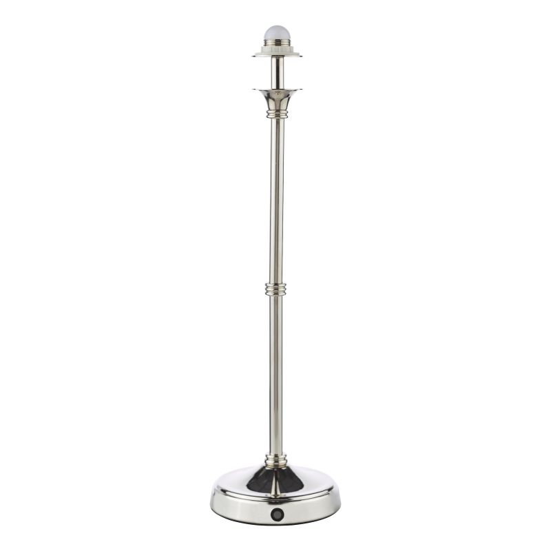 Dar-DAH4238 - Dahl - Base Only - Rechargeable Nickel Table Lamp