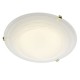 Dar-DAM522 - Damask - Decorative Alabaster Glass 1 Light Ceiling Lamp ∅30