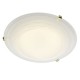 Dar-DAM522 - Damask - Brass Ceiling Lamp with Alabaster Glass ∅30