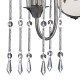 Crystal & Acrylic - Daniella - Polished Nickel & Chrome Rods 2 Light Wall Lamp Dar-DAN0938 - Daniella - Polished Nickel & Chrome Rods 2 Light Wall Lamp