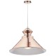 Ceiling Lights - Dauphine - Shiny Copper 1 Light Hanging Pendant Dar-DAU0164 - Dauphine - Shiny Copper 1 Light Hanging Pendant