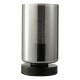 Dar_Vol3-DAY4222 - Daylin - Satin Black Table Lamp with Ribbed Smoked Glass