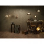 Debut - Antique Copper Pendant with Ribbed Glass Debut - Antique Copper Pendant with Ribbed Glass