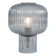 Dar-DEM4223 - Demarius - Blue Ribbed Glass Table Lamp