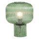 Dar-DEM4224 - Demarius - Green Ribbed Glass Table Lamp