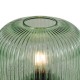 Dar-DEM4224 - Demarius - Green Ribbed Glass Table Lamp