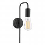 Dena - Matt Black Wall Lamp
