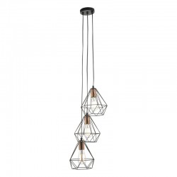 Deyon - Black & Copper 3 Light Cluster Pendant Deyon - Black & Copper 3 Light Cluster Pendant