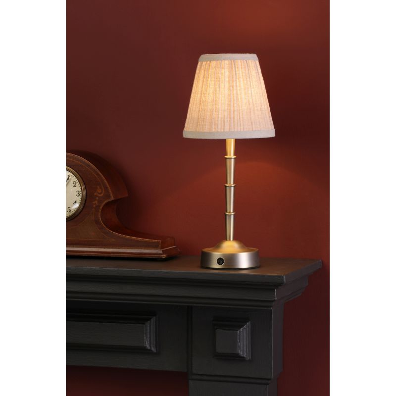 Dar-DID2629 - Didina - Shade Only - 15 cm Natural Linen Shade