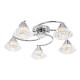 Dar_Vol3-DIL5450 - Dilys - Polished Chrome 5 Light Flush with Acrylic Shade