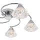 Dar_Vol3-DIL5450 - Dilys - Polished Chrome 5 Light Flush with Acrylic Shade