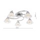 Dar_Vol3-DIL5450 - Dilys - Polished Chrome 5 Light Flush with Acrylic Shade