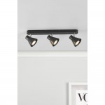 Diza - Matt Black 3 Bar Spotlights Diza - Matt Black 3 Bar Spotlights