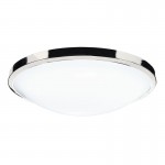 Dover - Polished Chrome Ceiling Lamp with White Acrylic Dover - Polished Chrome Ceiling Lamp with White Acrylic