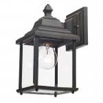 Doyle - Black & Gold Lantern Wall Lamp Doyle - Black & Gold Lantern Wall Lamp