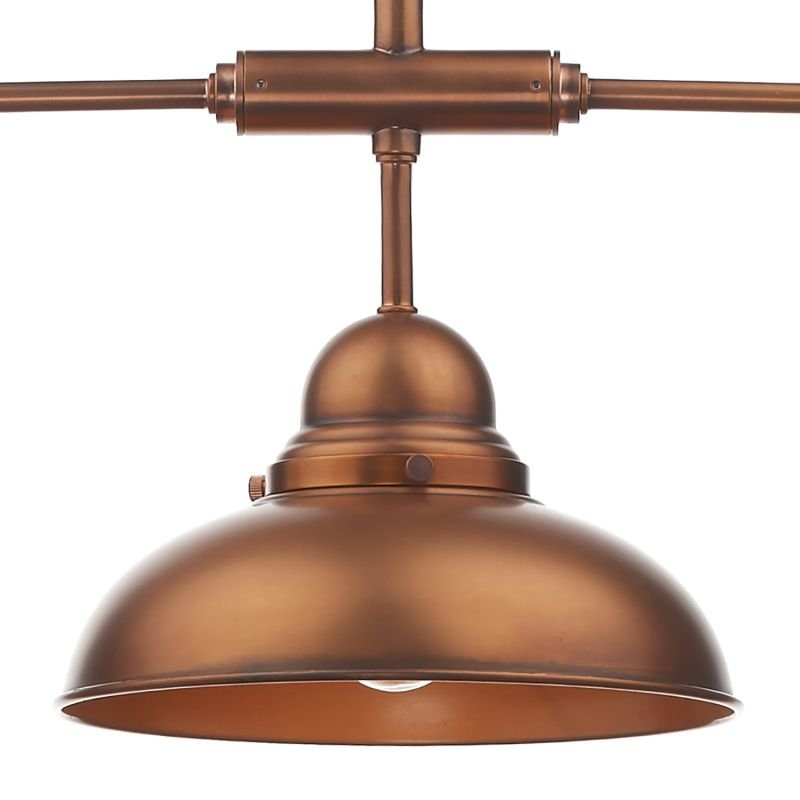 Kitchen Lights - Dynamo - Antique Copper 3 Light over Island Fitting Dar-DYN0364 - Dynamo - Antique Copper 3 Light over Island Fitting
