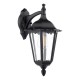 Dar_Vol3-EDD1522 - Eddard - Traditional Matt Black Wall Lamp with Clear Glass IP44