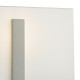 Wall Lights - Eduardo - Ivory Shade with Antique Nickel Wall Light Dar-EDU0746 - Eduardo - Ivory Shade with Antique Nickel Wall Light