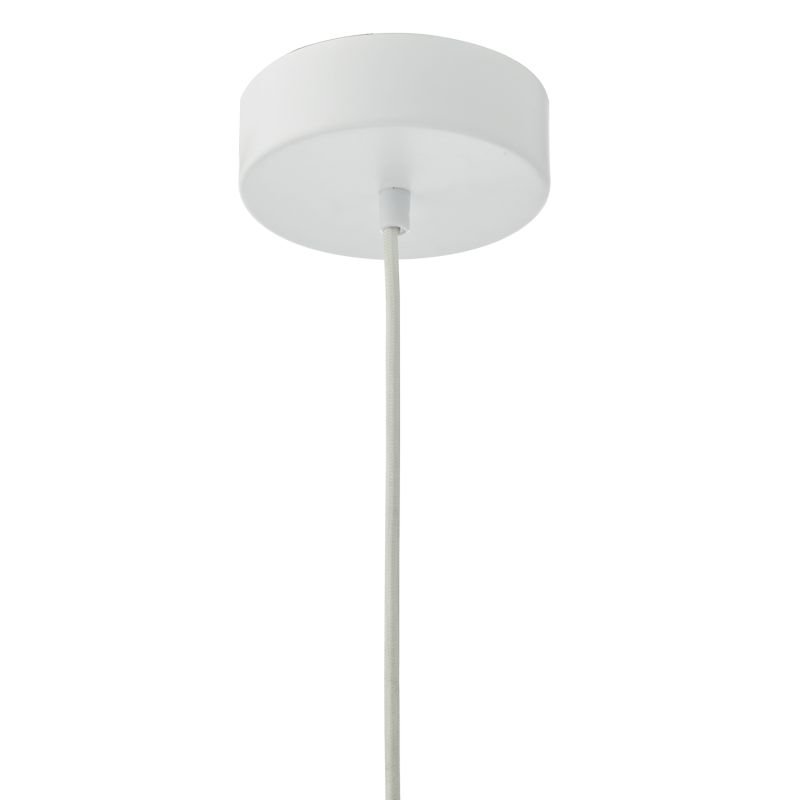 Dar-ENO012 - Enoch - LED White & Stainless Steel Hanging Pendant