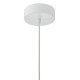 Dar-ENO012 - Enoch - LED White & Stainless Steel Hanging Pendant