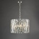 Dar-ENT0638 - Entwine - Nickel 6 Light Pendant with Crystal