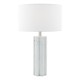 Dar-ERE422 - Erebus - Marble Effect Table Lamp with White Shade