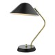 Dar-ERN4122 - Erna - Satin Black & Gold Desk Lamp