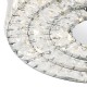 Dar-ERR5250 - Errol - Crystal with Polished Chrome 4 Light Ceiling Lamp