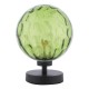 Dar-ESB4122-14 - Esben - Dimple Green Glass & Black Touch Table Lamp