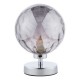 Dar-ESB4150-10 - Esben - Dimple Smoky Glass & Chrome Table Lamp