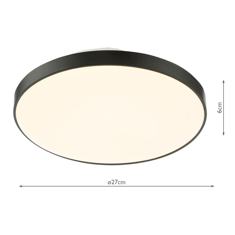 Dar_Vol3-ESS5222 - Essien - Black & White LED Flush IP44