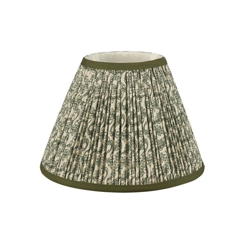 Dar-EST1024 - Esther - Shade Only - 25 cm Green Cotton Shade