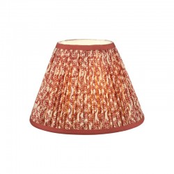 Esther - Shade Only - 25 cm Red Cotton Shade